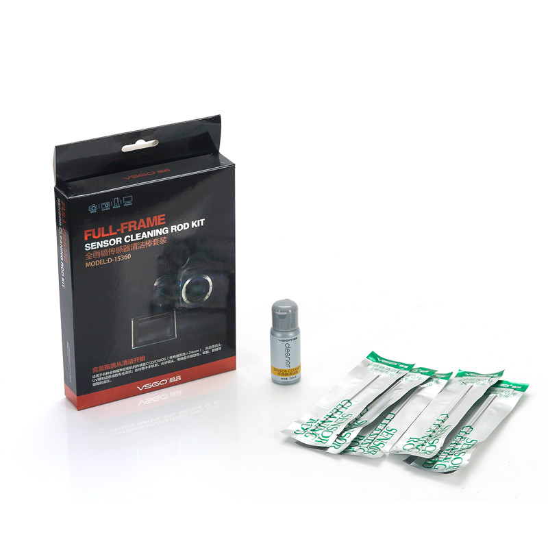 Free shipping professional full-frame sensor cleaning rod kit