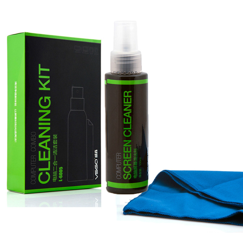 Free shipping brand new two-in-one computer cleaning kit