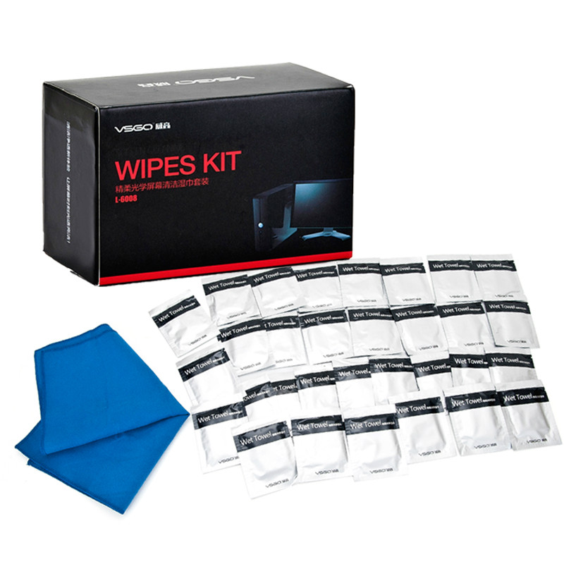 Portable and convenient screen cleaning wet wipes kit for the screen of iPhone、iPad、Mac、laptop