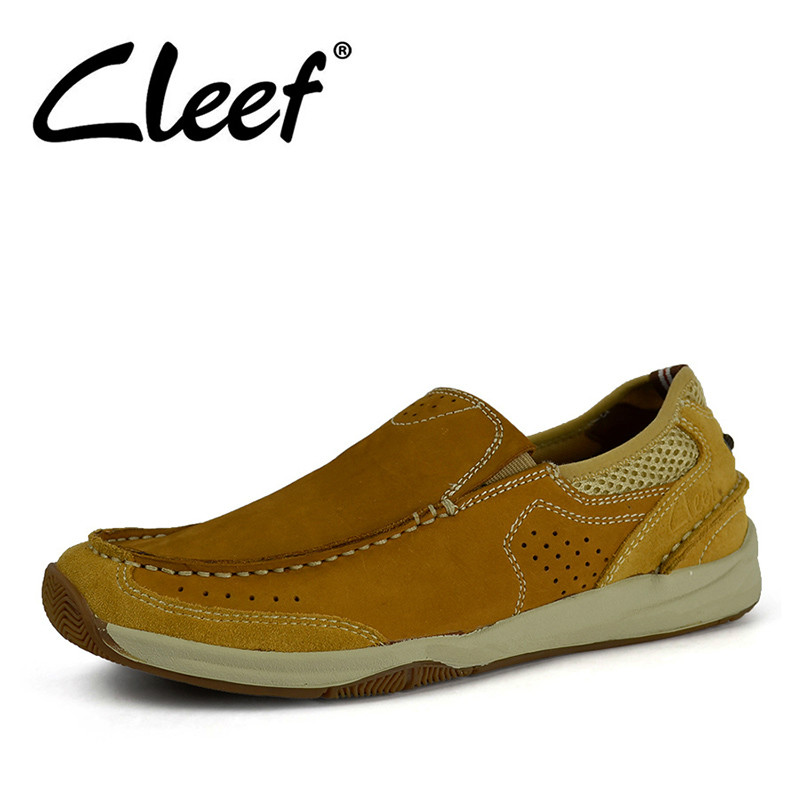 Hot Selling,2014 Men's yellow Work Leather Business Casual Flat Shoes, Free Shipping
