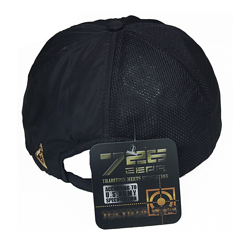 2013 Free Shipping Fashion Men Tactical Cap Hats(black)