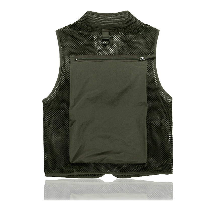 Free Shipping 2013 New Brand Multi-Pockets Leisure Vests Men's Clothing For Fishing Waistcoats