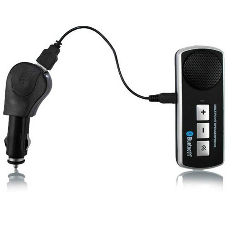 2014 Visor bluetooth hands-free car MP3 transmitter - FM116 ,voice prompt function support three languages