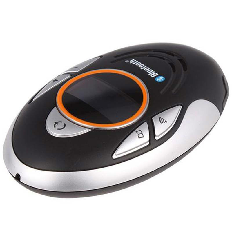 2014 New Bluetooth in-car Speakerphone Hands free support A2DP、AVRCP、HS/HF、OBEX