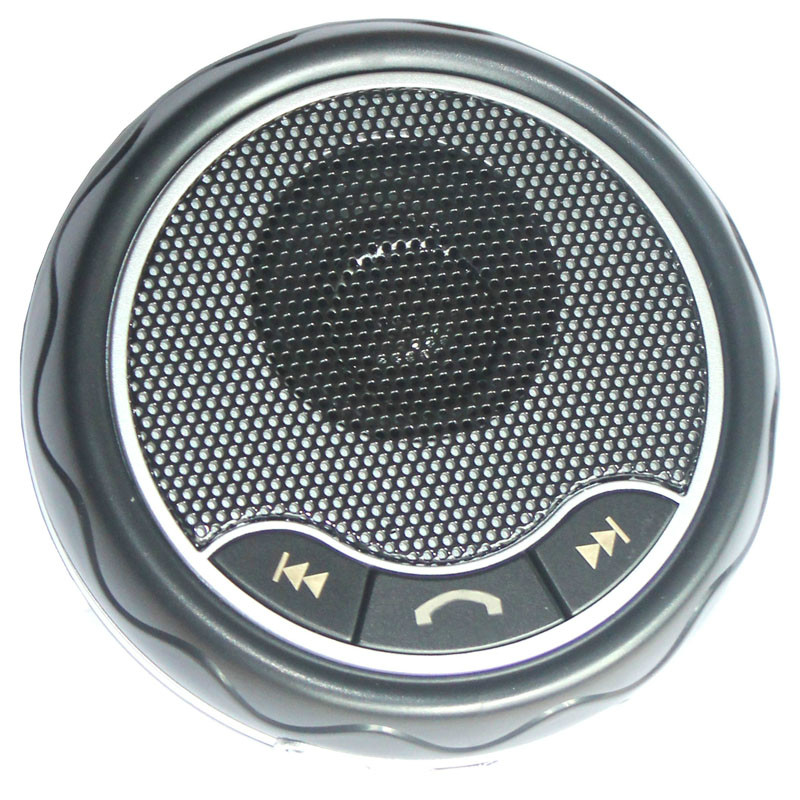 2014 Best selling round shape mini Bluetooth Handsfree car kit - FM48 - FM48