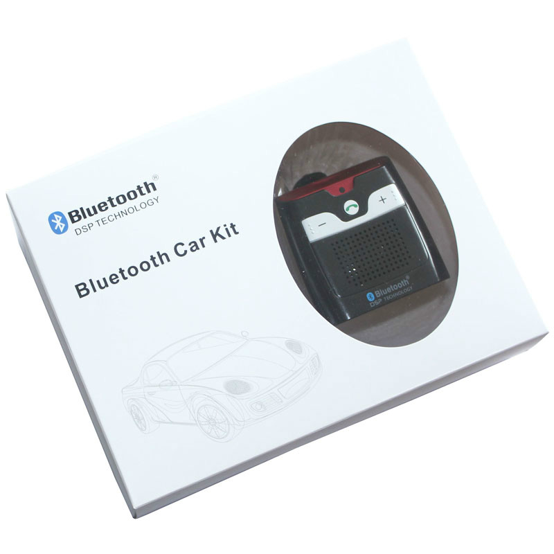 Brand new Bluetooth Handsfree car kit- FM49 support three languages (Chinese, English, Spanish)