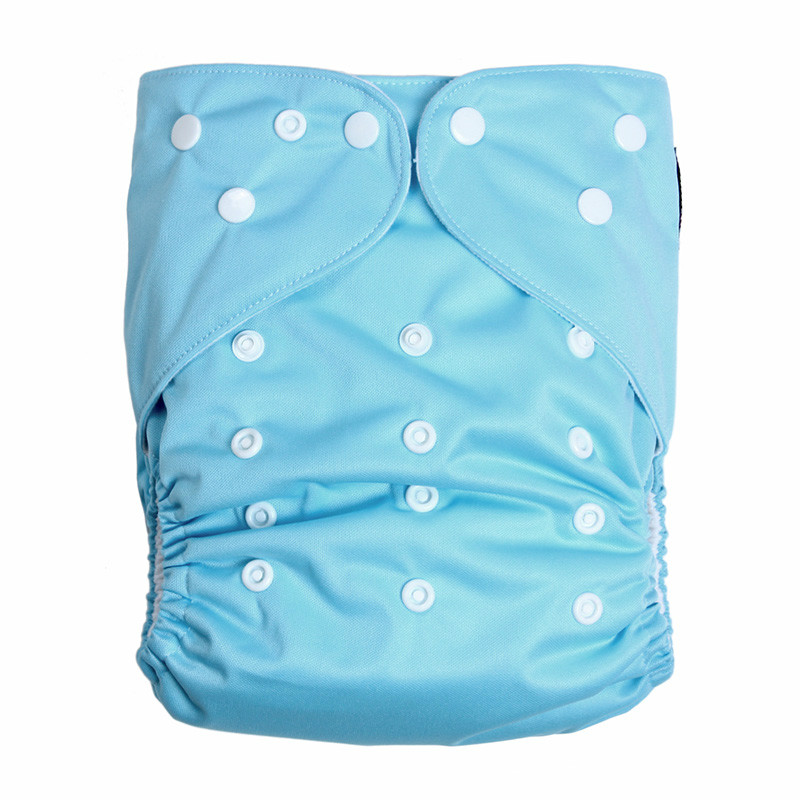 2014 free shipping XL Adjustable washable baby cloth diaper nappy urine pants 7COLORS