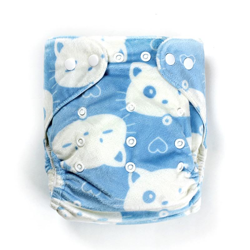 Hot！Beautiful Reusable Washable Super soft fabric Baby Cloth Nappies Free Shipping