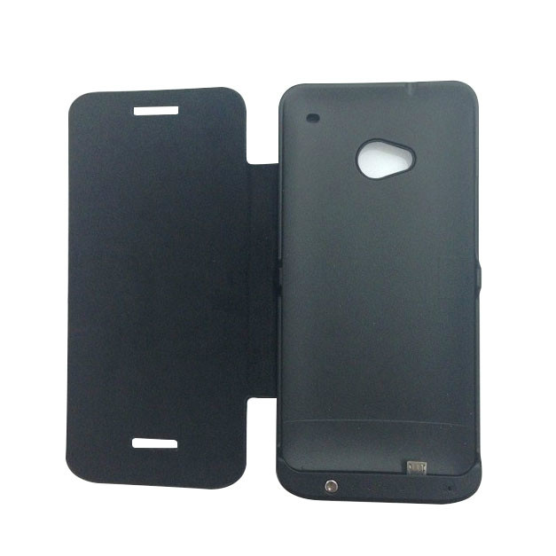 2014 For HTC One large capacity clip battery back holster clip mobile power