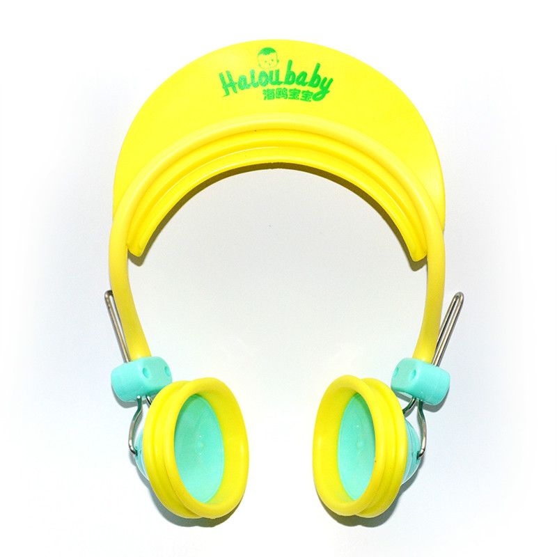 2013 new Seagull baby waterproof earmuffs shampoo cap shower cap ear stickers earmuffs