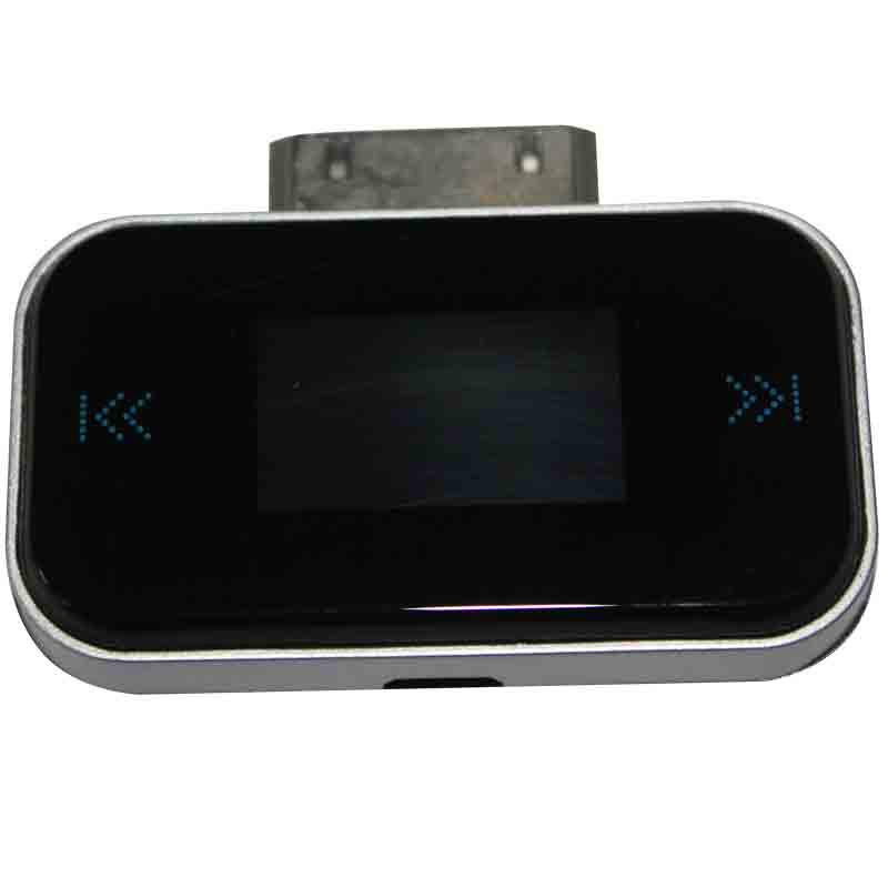 2014 Hot Sales Car Kit Transmitter Modulator FM182LCD displays frequency with backlight Free Shipping