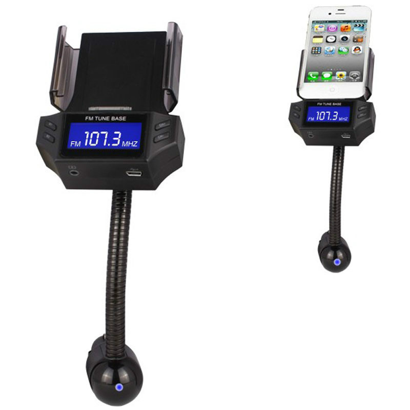 Free shipping 2014 New Arrivial MP3 Player FM Transmitter modulator FM98D for iPhone