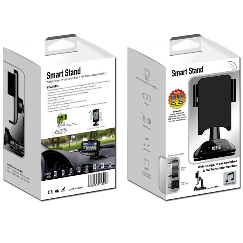 universal Hands Free Car MP3 Bluetooth Stereo FM Transmitter Modulator for iPhone,Galaxy,HTC,MOTO,Lenovo Free Shipping FM205