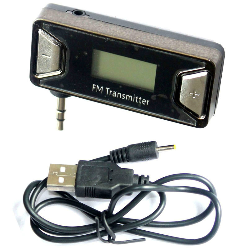 Mini LCD Car FM Transmitter Radio Modulator FM43 for all ipods, as well as iPhone,iPhone 3G.IPHONE4/4S, Free Shipping