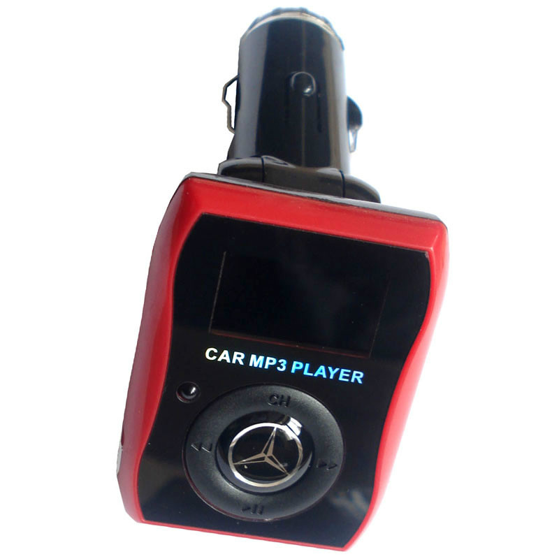2014 Free shipping Car FM Transmitter modulator FM204 USB MP3 Player Supports USB disk & SD & Micro TF