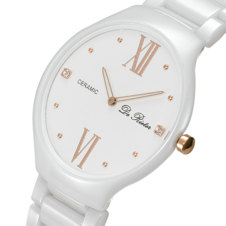 The new ultrathin ceramic watches contracted fashion lovers to the table the men and women's watch high-grade watches