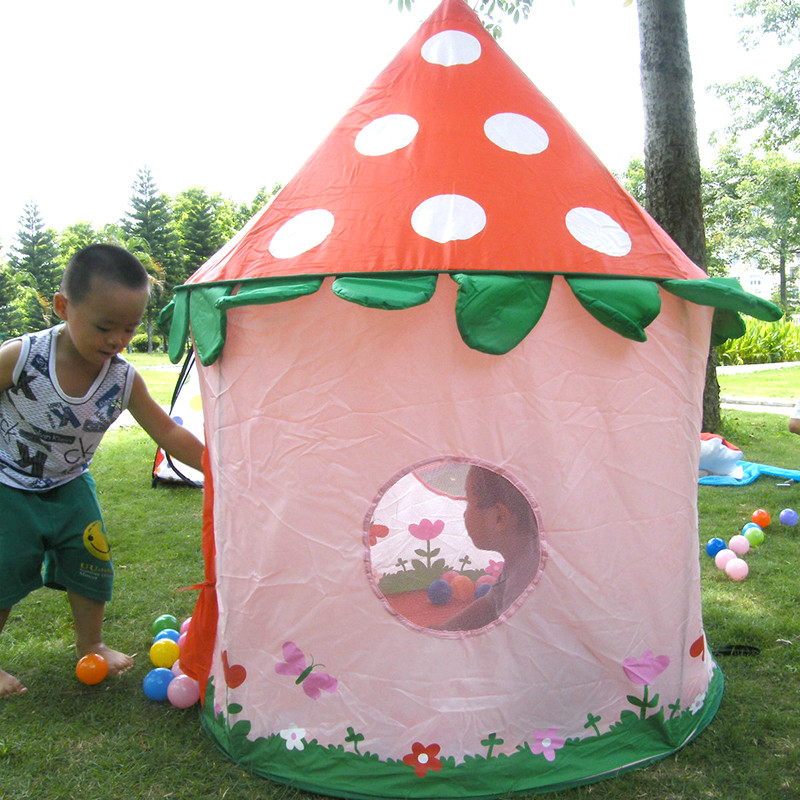 Extra-space mushroom castle high-qulity and environmental princess tent