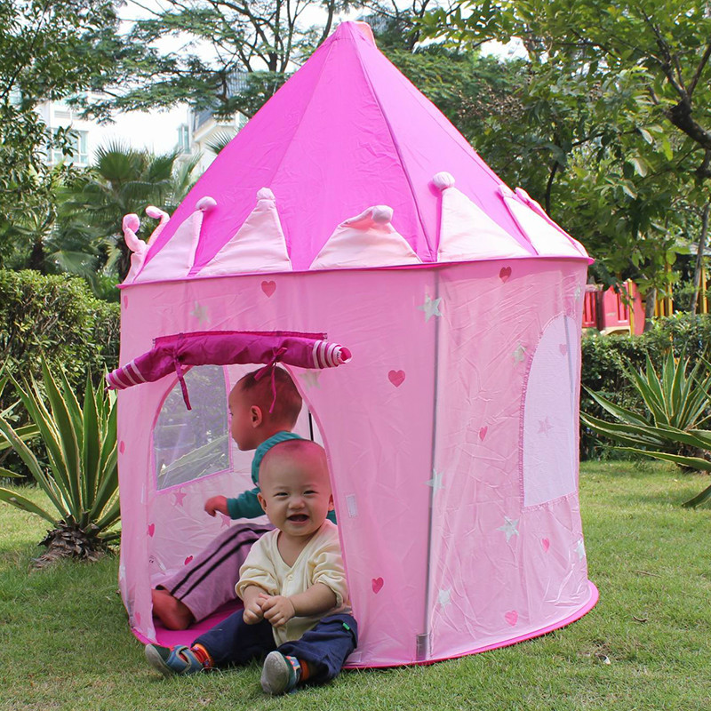 European style prince and princess castle indoor & outdoor kids tent essential game house for entertainment