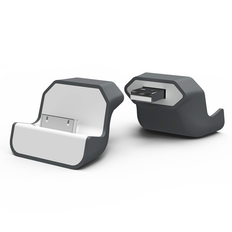 Free shipping fashion and utility charger wall minidock station dock cradle sync charger station for iphone4 iphone4s