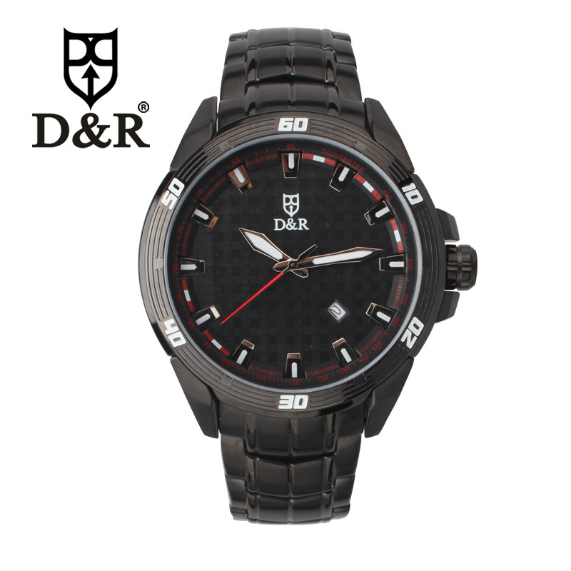 D&R DR8993-2115 New Arrival Fashion Watch for Men Sports Quartz Wrist Watches Free Shipping