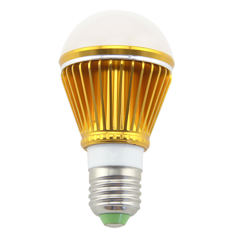 Free shipping LED bulb Energy saving  5W E27 85-265V LED lamp for home and commercial use
