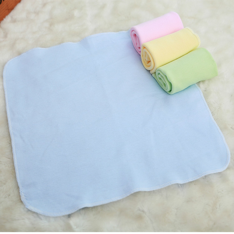 Baby products pure cotton towelette for nurse washcloth 25*25cm
