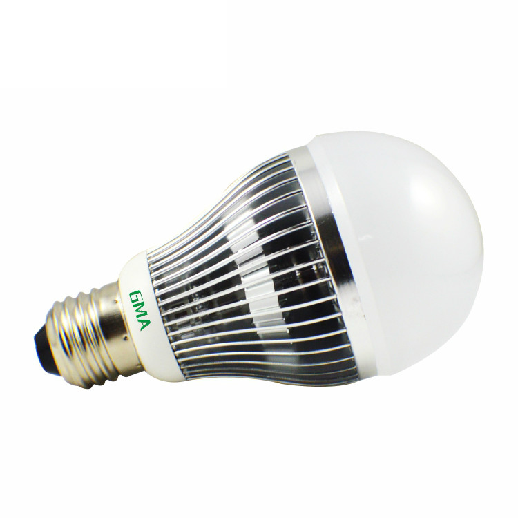 High power epistar chip fins cooling long lifespan home led light bulb
