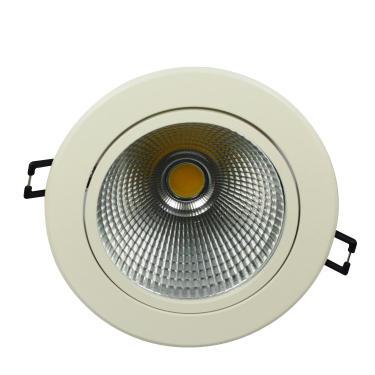 Aluminum COB LED ceiling lamps downlights