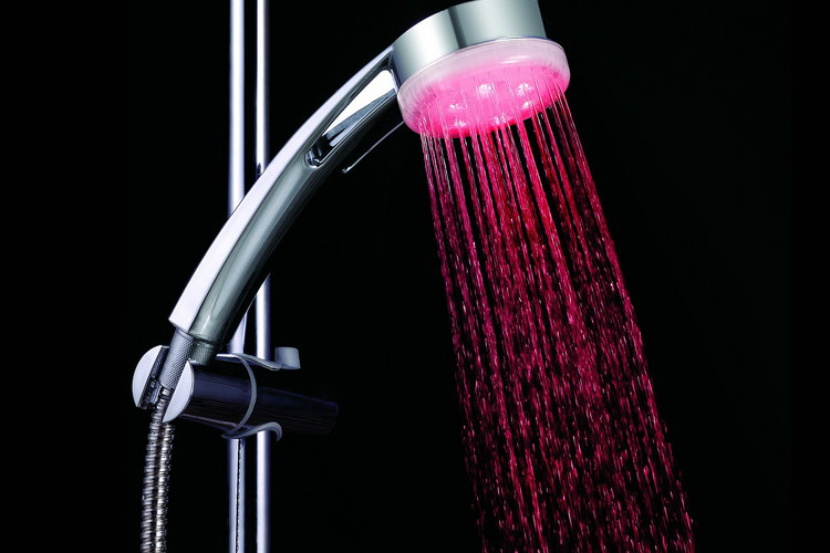 LED Colour changing Bathroom shower nozzle LD8008-A9