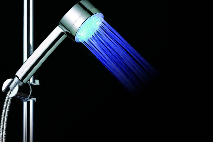 LED Colour changing Bathroom shower nozzle LD8008-A12