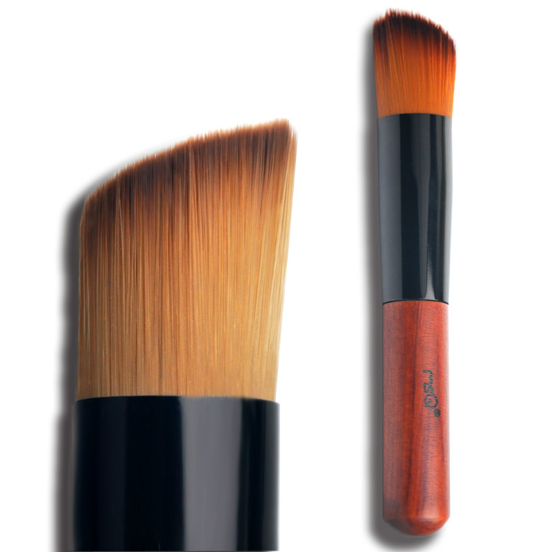 Convenient cosmetic makeup foundation brush