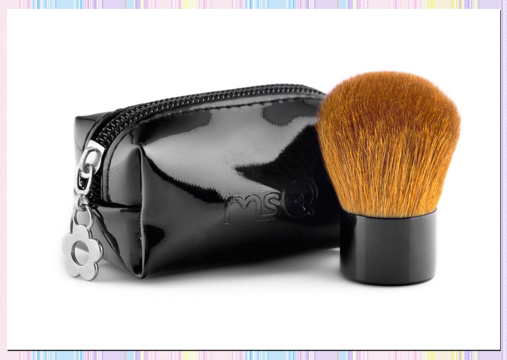 3Pcs Makeup Brush Set Ultra-soft Synthetic Hair with Gorgeous  Bag