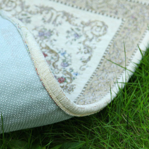 50*80cm European Chenille Fabric Rectangle carpet chenille rugs