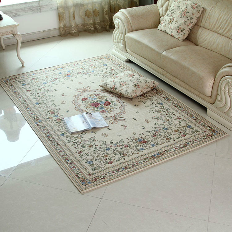 160*230cm European Chenille Fabric Rectangle carpet modern mat