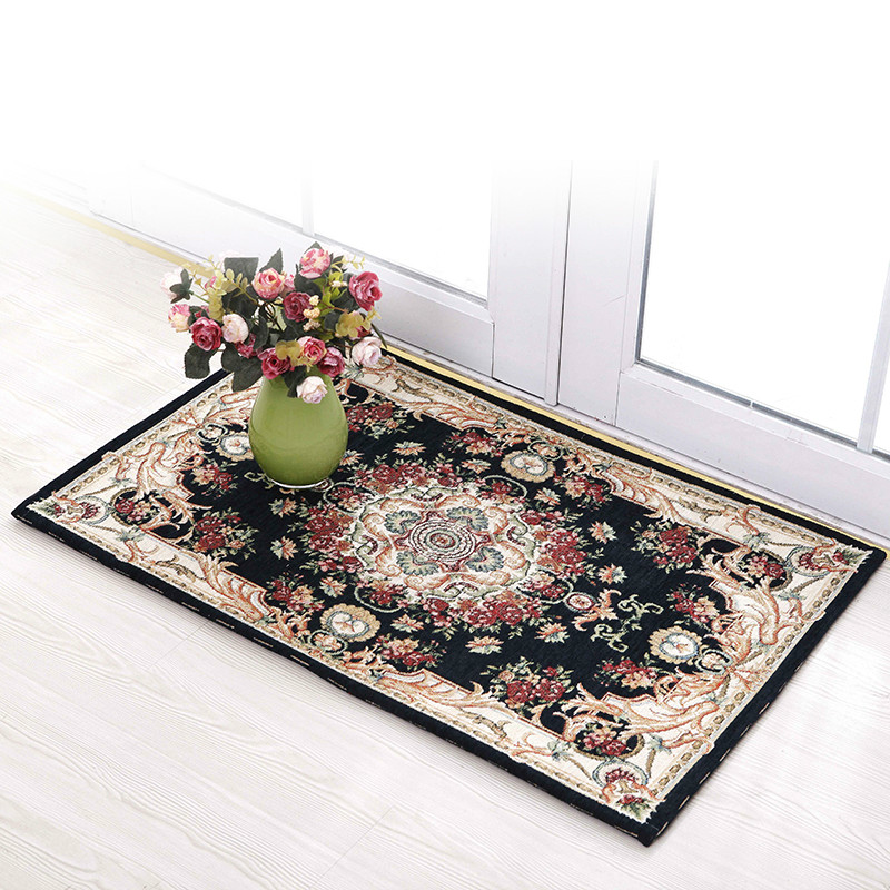 Rectangle living room coffee table carpet chenille yarn carpet