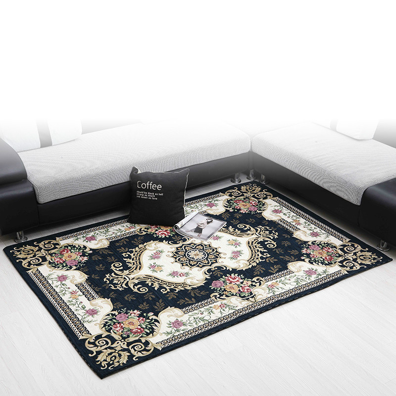 chenille yarn carpet coffee table carpet jacquard carpet