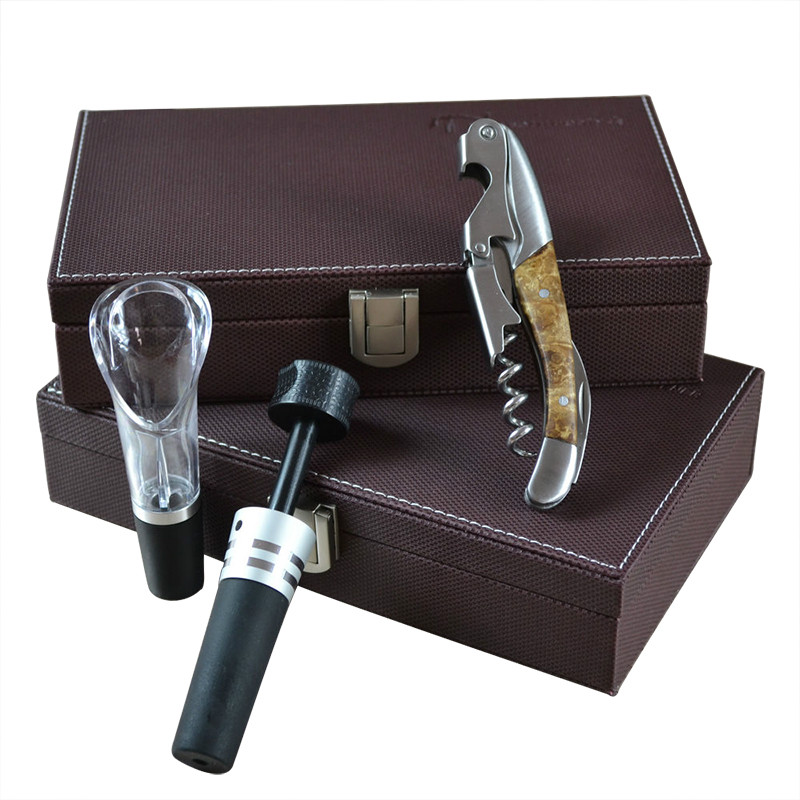 Stainless steel wine knife wine stopper Pourer 3 Bar accessories sets