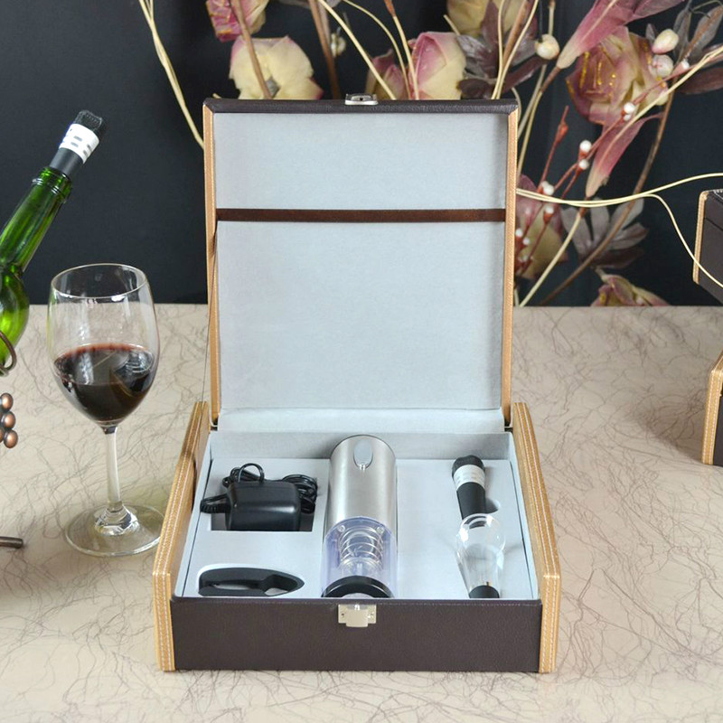 Electric Wine corkscrew Opener Wine Gift Set
