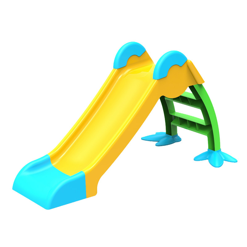 Child plastic slide up and down child household slippery slide infant folding slide