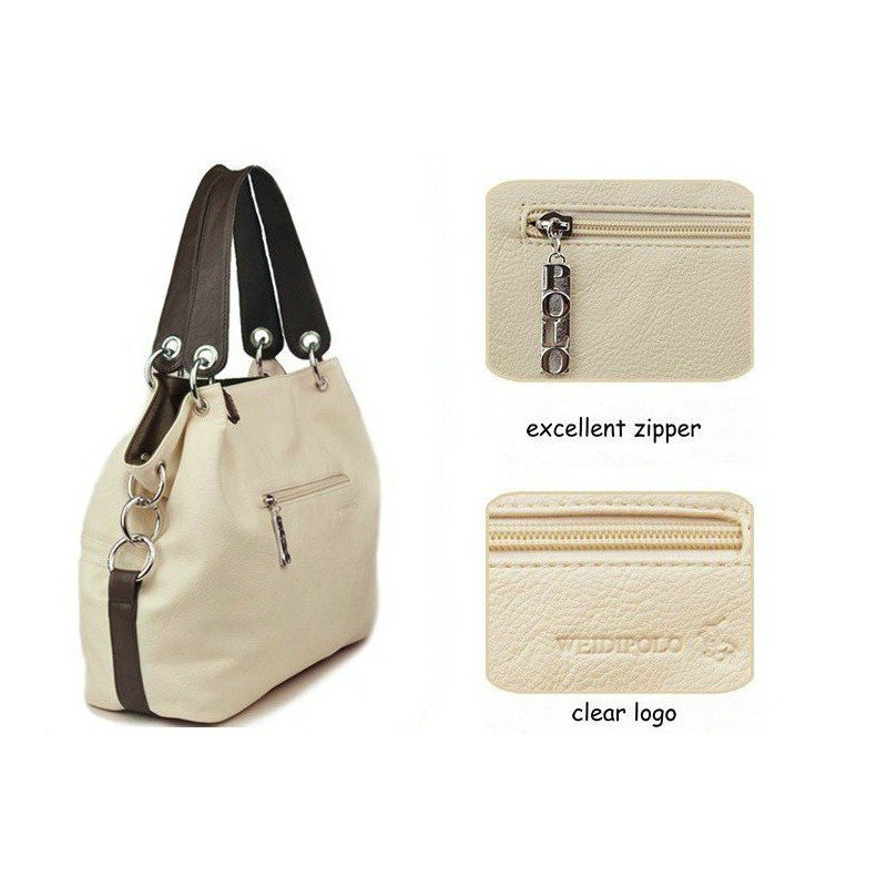 Composite Genuine Leather Shoulder Bags for women Cowhide Handbags Famous Brand Vintage Bag