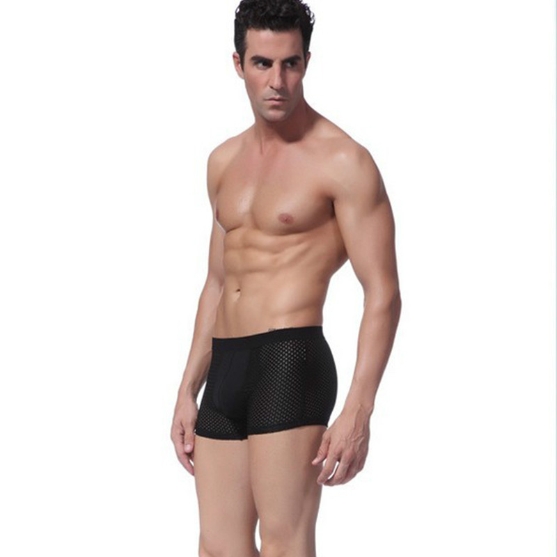 10 pieces/lot 2014 Fashion men's underwear boxers High Quality Men's Sexy Underwear