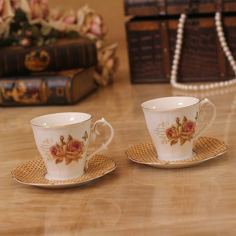 New Design Luxury elegant ceramic tea set