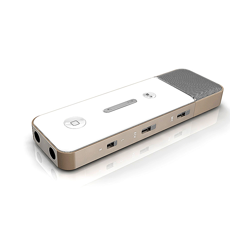 Novel Pocket Mini Carla OK+MP3+USB memory stick + card reader(White-Capacity:4G)