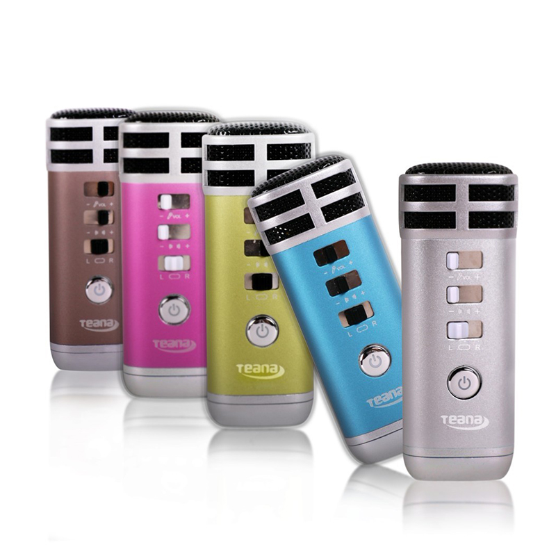 2013 Fashion MINI Pocket Microphone Karaoke Player Home KTV(Silver)