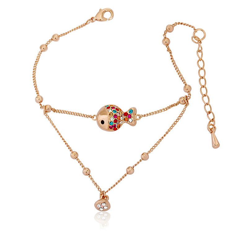 2014 the most popular fashion clownfish crystal bracelet