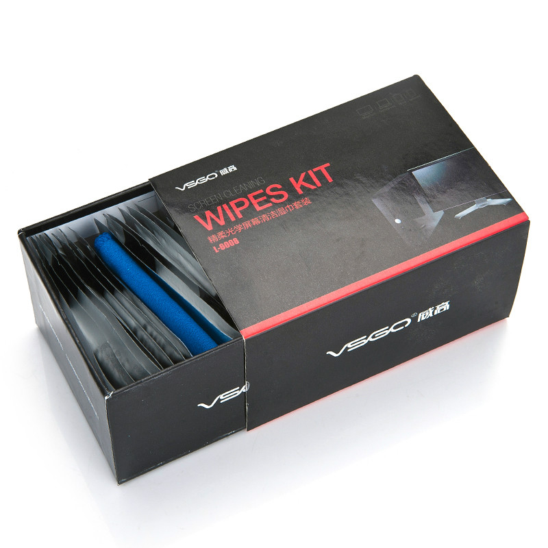 Portable and convenient screen cleaning wet wipes kit for the screen of iPhone、iPad、Mac、laptop