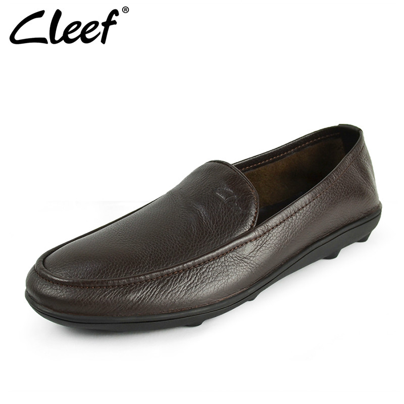 Casual Shoes leisure shoes Cowhide Driving Moccasins Slip on Loafers Flats for Men