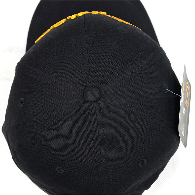 2013 New men's & women's Letter black baseball cap(black)