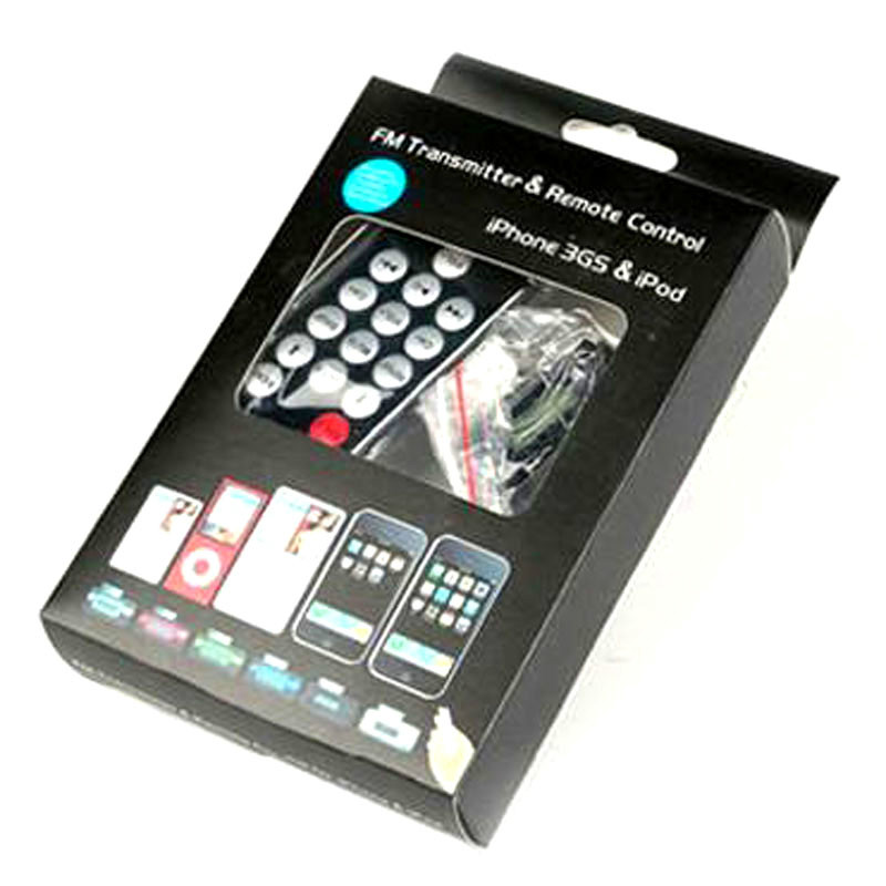 2014 free shipping Handsfree black LED screen FM Transmitter Modulator FM132 car kit for iPhone /iPod