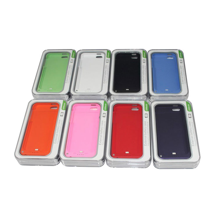 Free shipping 2000mAh Back clip battery emergency charger back up battery for lPhone 5